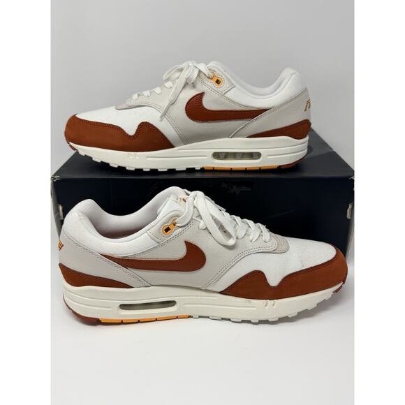 Nike Air Max 1 LX Women's Rugged Orange Sneakers FD2370-100 Size 13W/11.5M 2023 - Picture 4 of 14
